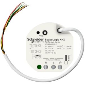 Schneider Electric KNX dimactor inbouw 1 voudig 230W met 3 ingangen  