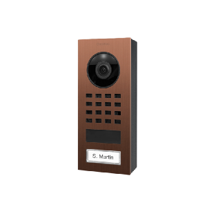 DoorBird Intercom D1101V opbouw brons - 1 beldrukker