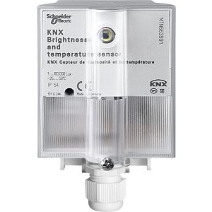 Schneider Electric KNX lichtsterkte- en temperatuursensor  