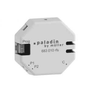 Hugo Müller Paladin KNX/RF pulsdrukker interface 2 voudig inbouw (S-mode)