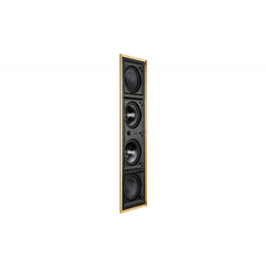 Basalte Plano R5 - in-wall passive speaker - brushed brass
