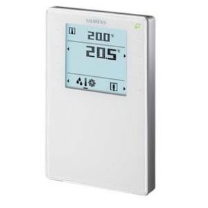 Siemens KNX Ruimtebediening temperatuur met LCD QMX3.P34 - wit