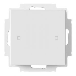 Hugo Müller KNX Tastsensor 2v met temperatuursensor 55mm wit