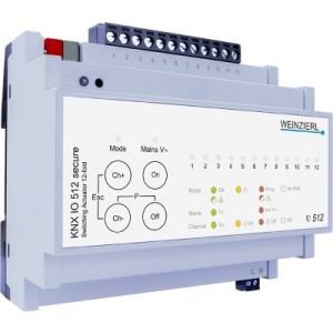 Weinzierl KNX IO 512 secure schakelactor 12 voudig