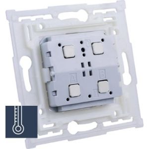 Weinzierl KNX TP taster voor Niko 4v met temperatuur en led