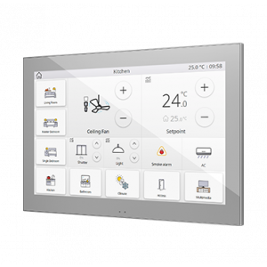 Zennio Z100 - 10" KNX touchdisplay grijs