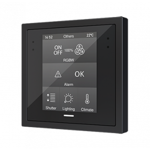 Zennio Z28 - 2.8" KNX touchdisplay zwart