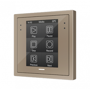 Zennio Z28 - 2.8" KNX touchdisplay champagne