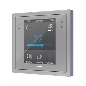 Zennio Z28 - 2.8" KNX touchdisplay grijs