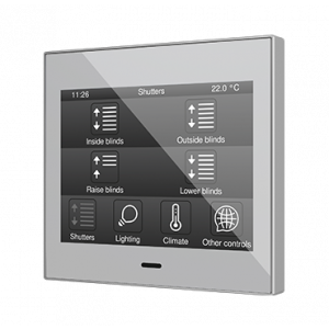 Zennio Z35 - 3.5" KNX touchdisplay grijs