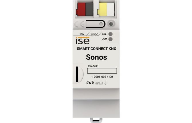 punkt Specialitet sporadisk ISE smart connect KNX Sonos